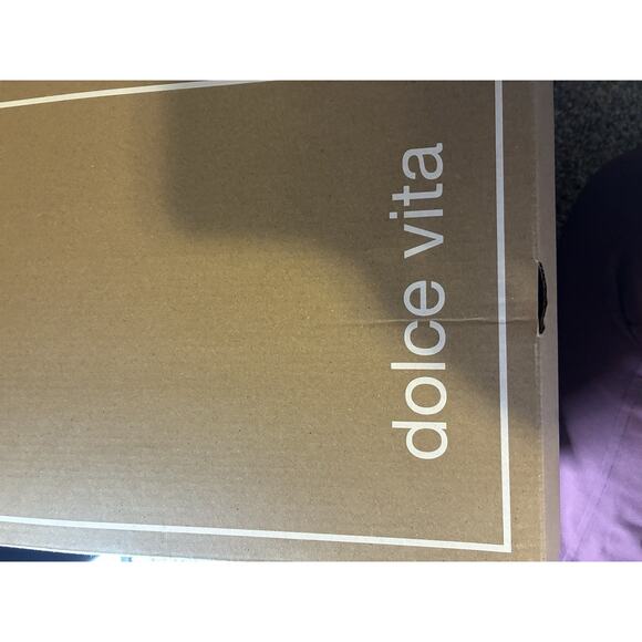 Dolce Vita 9 Wixie Beaded Strap Platform Sandal Espadrille Nuetral Glam Boho - Picture 6 of 8